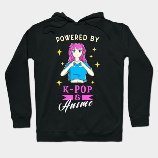 Manga Girl K-pop And Anime Fan Hoodie